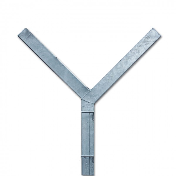 Y-Abweiser für 3 Reihen Stacheldraht